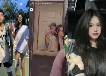 Lộ link clip Trần Ngọc Thuỷ Tiên - thtiencutee chụp trước gương