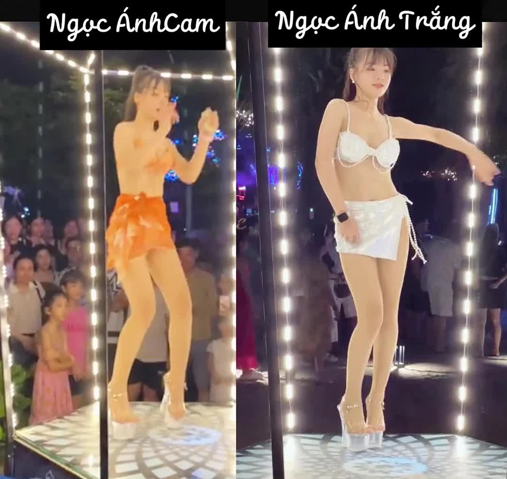 Clip Ngọc Anh Dancer 2006 tại Valley Beach Club 2 Dancer Ngọc Ánh