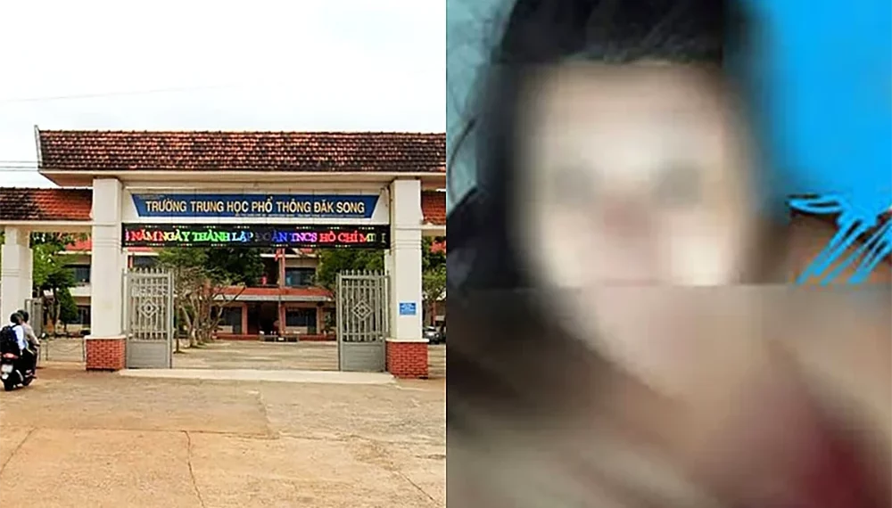 Clip cô giáo ở Lâm Đồng THPT Daksong cô Diễm bị phát tán ảnh nhạy cảm