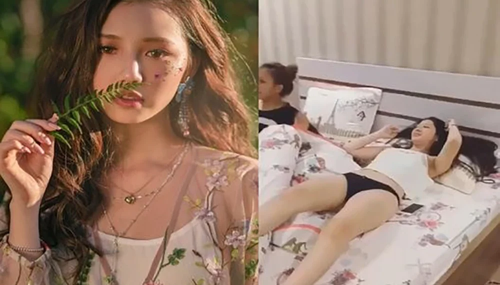 Clip amee lộ mông căng đét trong phòng ngủ
