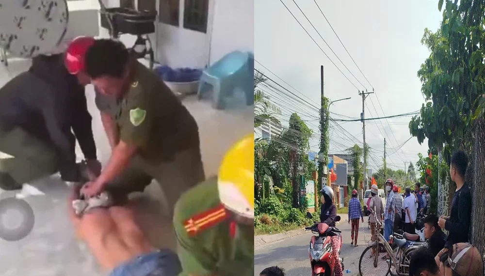 Clip vụ Tây Ninh mới nhất cái chậu thau màu đỏ Long An không che