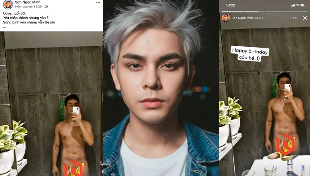 Sơn Ngọc Minh Happy Birthday và Long Nhật lộ peter X