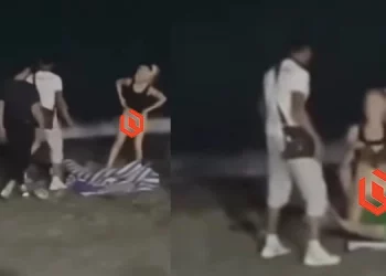 Clip bãi biển Đồ Sơn Hải Phòng đang nhấp nhô trên bờ thì bị chồng phát hiện