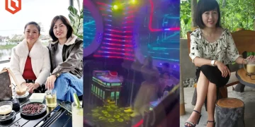 Clip 2 cô giáo hát karaoke ở Hải Lăng