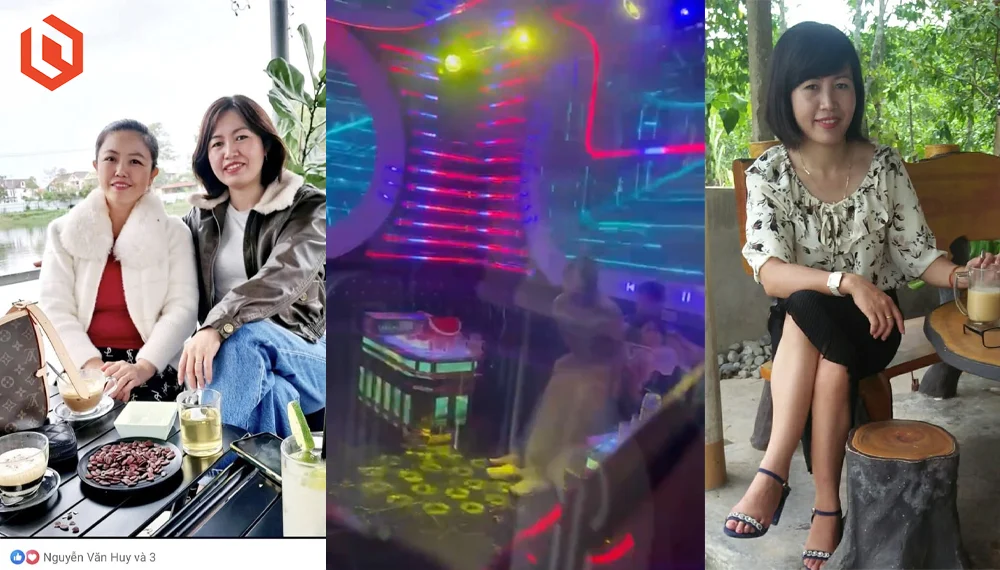 Clip 2 cô giáo hát karaoke ở Hải Lăng